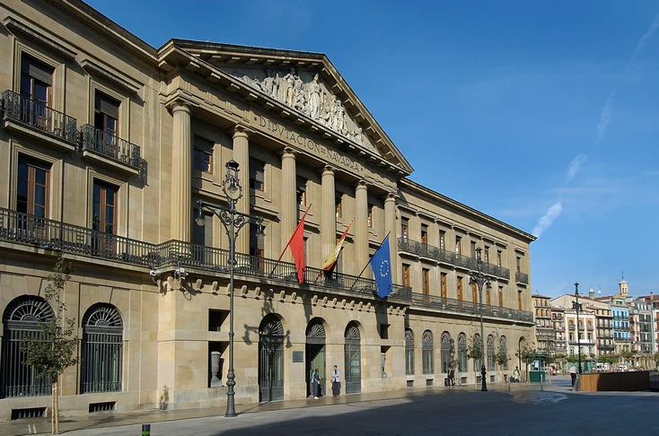 El Palacio de Navarra en Pamplona